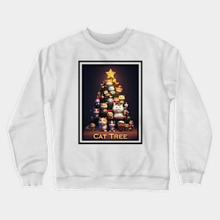 Cat Tree Crewneck Sweatshirt